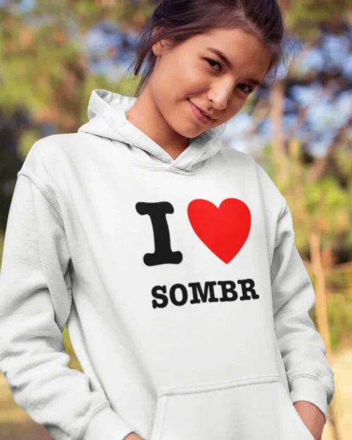 Sombr “I Love Sombr” Hoodie #5