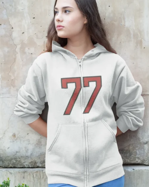 Sombr I Barely Know Her 77 Zipper Hoodie