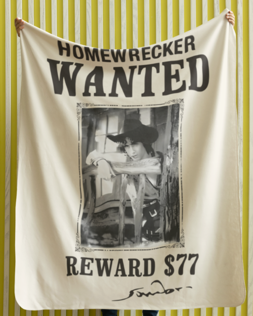 Homewrecker Wanted Blanket