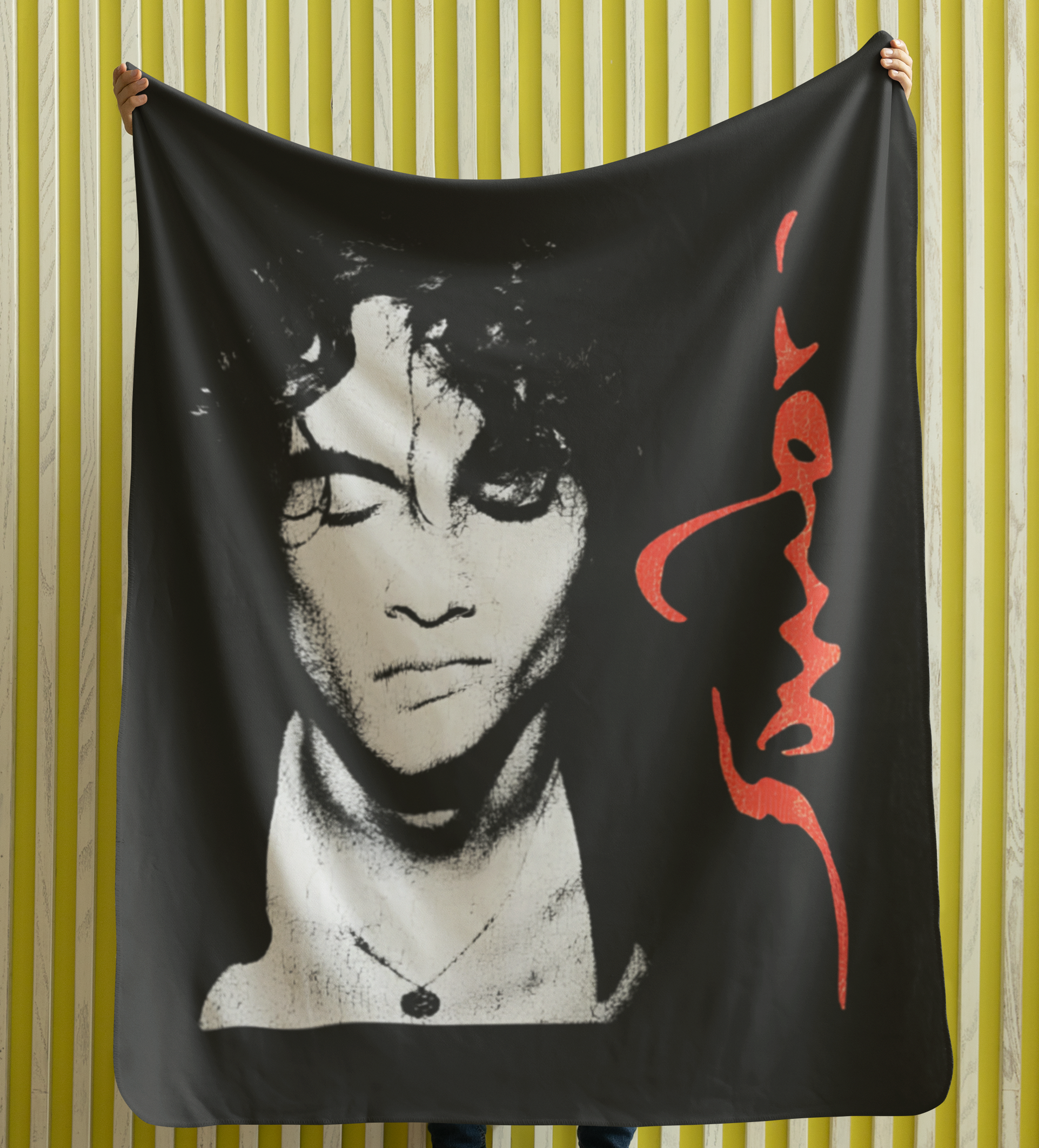 Sombr Portrait Blanket