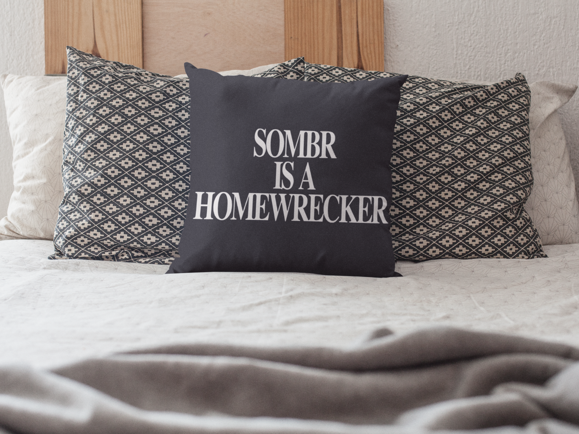 Sombr Is A Homewrecker Pillow Case