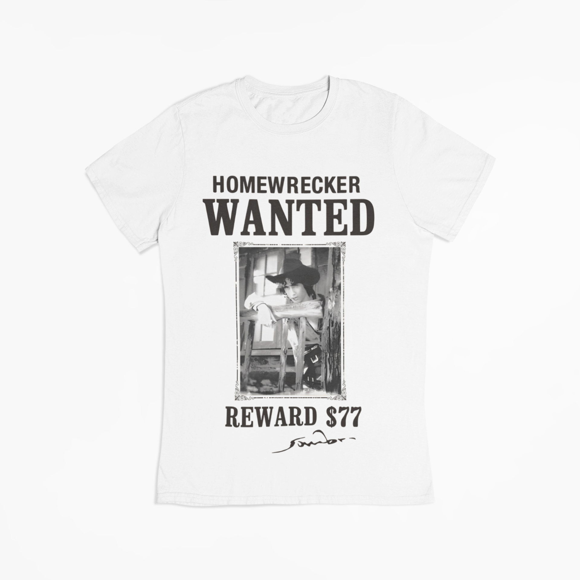 Homewrecker Wanted t-shirt
